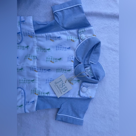 NWT The Smocked Bear Romper - Picture 3 of 8